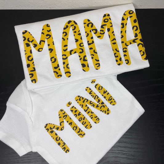Mama & Mini White Shirt